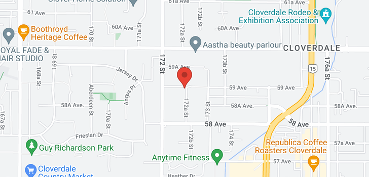 map of 17235 59 AVENUE
